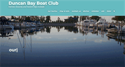 Desktop Screenshot of duncanbay.org